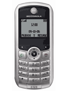 Best available price of Motorola C123 in Guyana