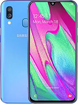 Best available price of Samsung Galaxy A40 in Guyana
