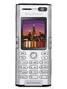 Best available price of Sony Ericsson K600 in Guyana